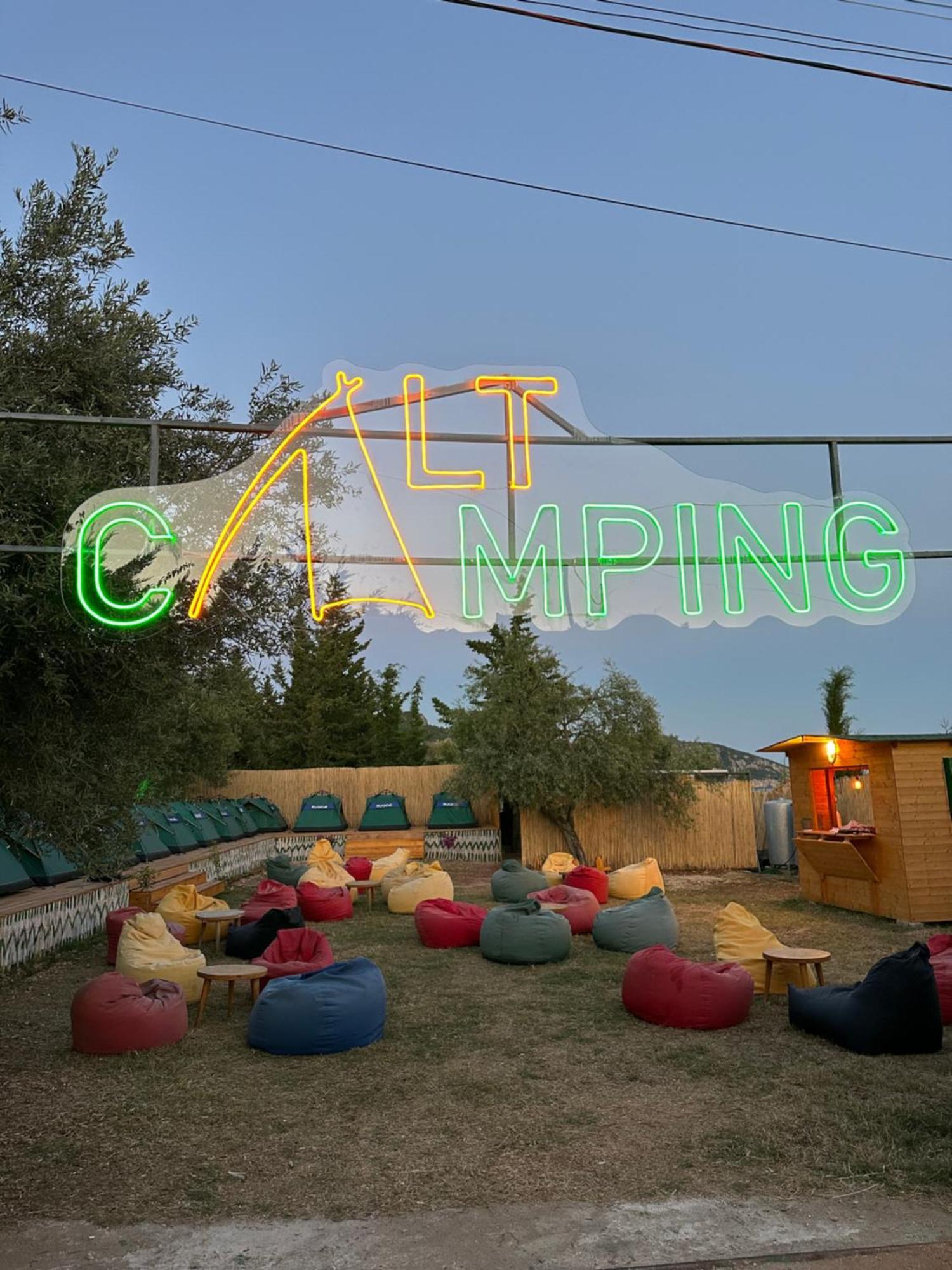 Alt Camping Hotel Dhërmi Exterior foto